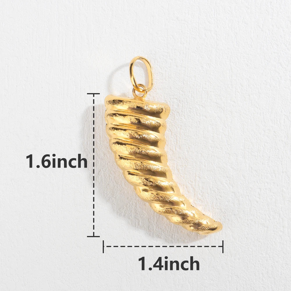 Pendant Necklace with Chain Gold Plated Dubai African Accessories For Women Big Size Men Hip Hop Fashion Jewelry