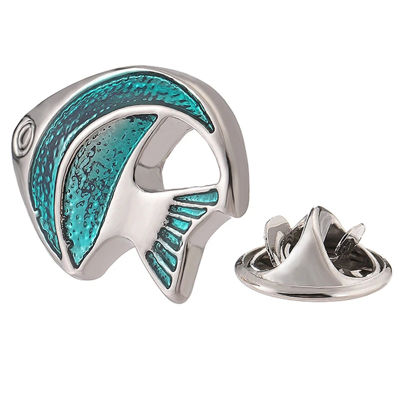 High quality men's and women's brooches cute animals dogs horses turtles lapels pins hats scarves badge accessories jewelry gift