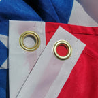 USA Flags Pleated Fan Flag 4th of July Memorial Independence Day Decor American Flags Bunting Fourth Of July Decorations Outdoor