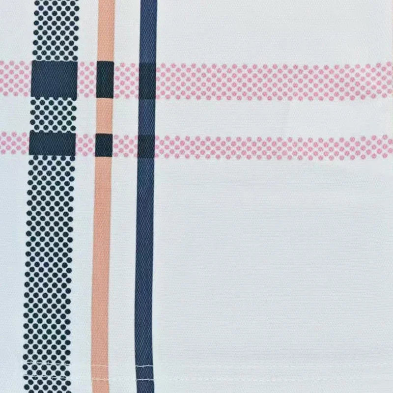 Men's Polos Shirts Work Casual Lapel Short Sleeve Basic Modern Polka Dot Color Block Buttons Summer Regular Fit Golf Shirt