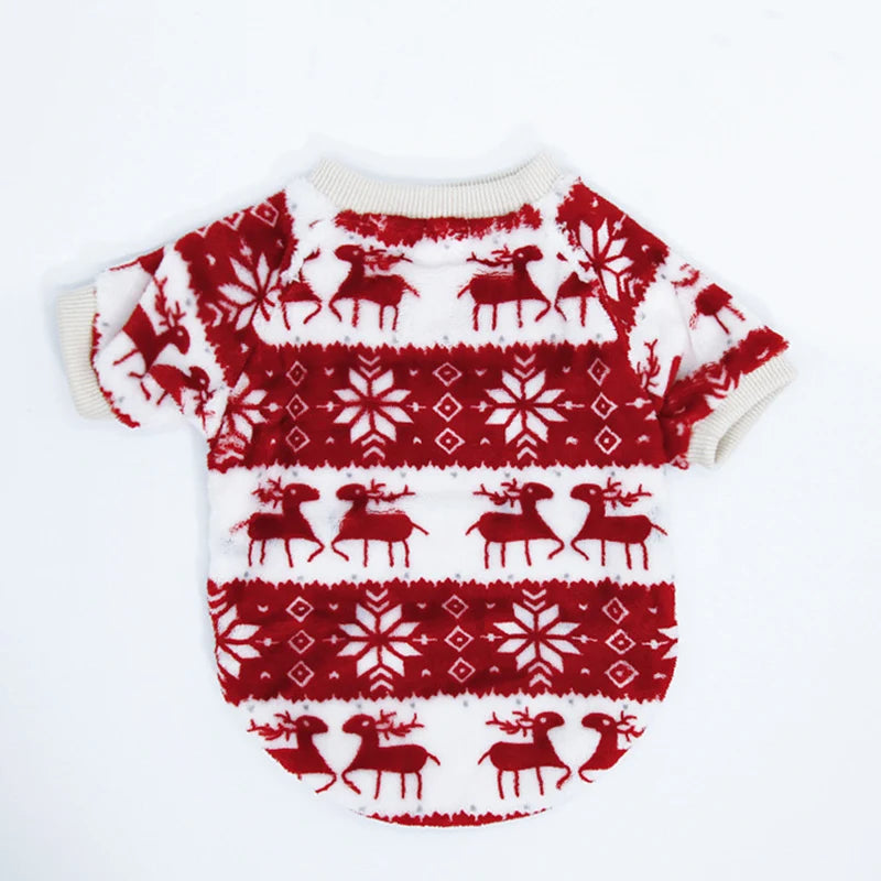 Dog Sweaters for Small Dogs, Warm Soft Pet Clothes for Puppy, Medium Large Cat, Dogs Girl or Boy, Dog Shirt for Winter Christmas