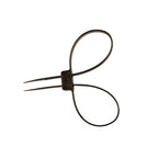 Flex Cuffs Plastic Nylon Heavy Duty Double Buckle Disposable Zip Tie Handcuffs Toughness Cable Handcuff Security Outdoor