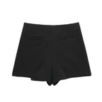MUJER Woman Shorts Skirts Asymmetric High waist Shorts Skirts for Women Black Pink Mini Skirt Shorts Woman Fashion Women shorts