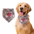Pet Bandana Festival Costume Dogs Party Neck Scarf Collar Holiday Dress Up Double Layer Dog Tassels Bandanas