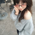 women's hoodies Hoodies Autumn Streetwear Off Shoulder Seductive Cropped All-match Sweatshirts Baggy Fashion Print Design Aesthetic Casual