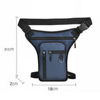 Men Drop Leg Bag Waist Bag for Men Fanny Pack Phone Purse Motorcycle Riding Shoulder Cross Body Thigh Male Hip Belt Waist Bags