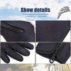 Winter Gloves For Men and Women Waterproof Windproof Cold Gloves Snowboard Motorcycle Riding Driving Warm Touchscreen