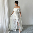 Women's Dresses 2025 Summer White Dress Women Cover-Ups Outfits Boho Hippie Chic Long Maxi Dresses Female Clothes Robe Vestidos