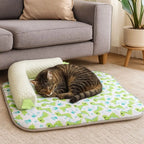 Pet Bed Mats Breathable Pet Cool Litter Washable Soft Dog Sleeping Mat Comfortable Cooling Kennel Mat for Puppy Cats