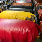 Leather material 1.5mm thick head layer leather sofa seat headboard soft package, whole imported leather fabric