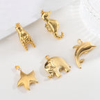 Pendant Necklace with Chain Gold Plated Dubai African Accessories For Women Big Size Men Hip Hop Fashion Jewelry