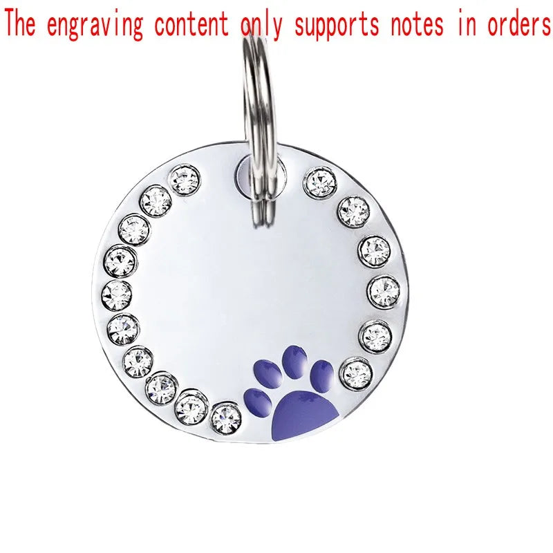 Personalized Custom ID Tag Pet Address Tags For Dogs Cats Engraved Collar Pendant Name Dog Tag Dogs Accessories Cats Items Custom Tags