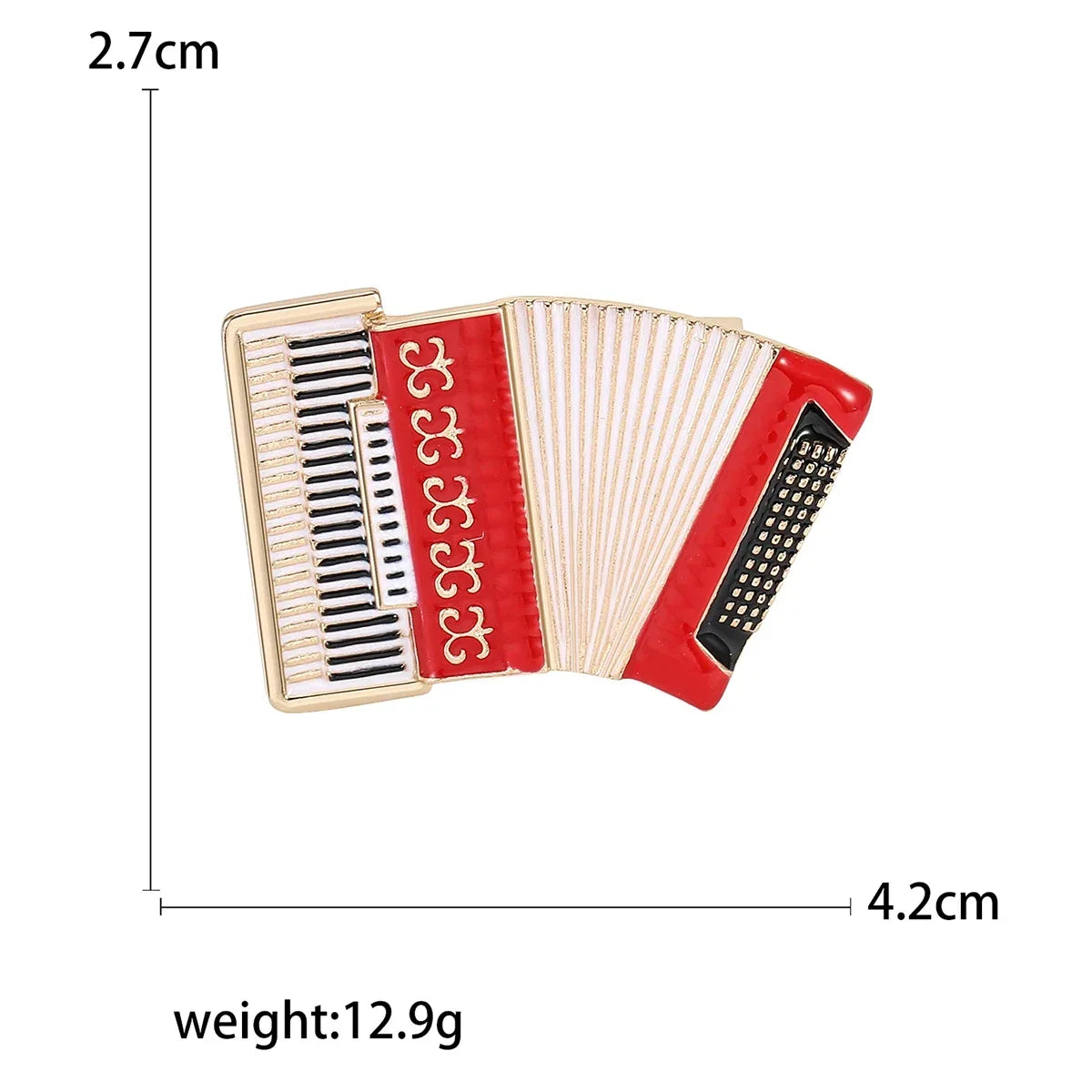 Enamel Cello Musician Brooches for Women Unisex Musical Instrument Pins Multi-color Available Office Party Accessories Gifts