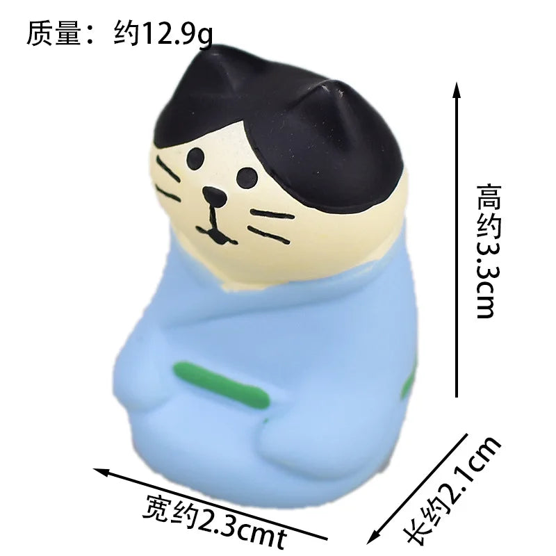 Zakka Chinese Valentine's Day Series Japan Decoration Figurines Resin Craft Desk Accessories Scene Decoration Gifts Home Decor