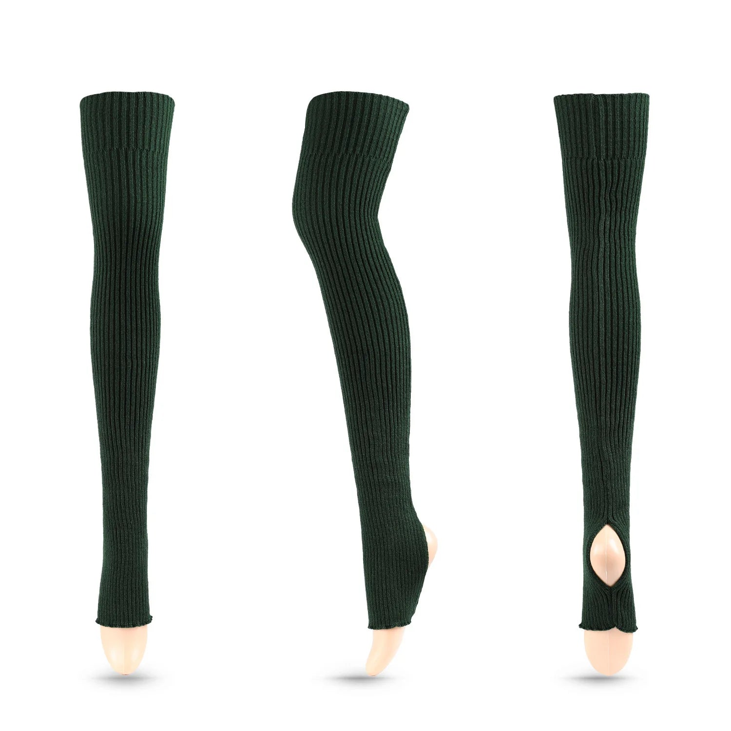 Leg Warmers New Adult Ballet Dance Stockings Yoga Warm Knit Shin Guard Sock Cover Extended Above Knee Stacking Socks 1 Pair