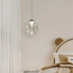 Designer Nordic Modern Minimalist Bedroom Headboard Creative Raindrop Restaurant Bar Glass Globe Aisle Balcony Chandelier