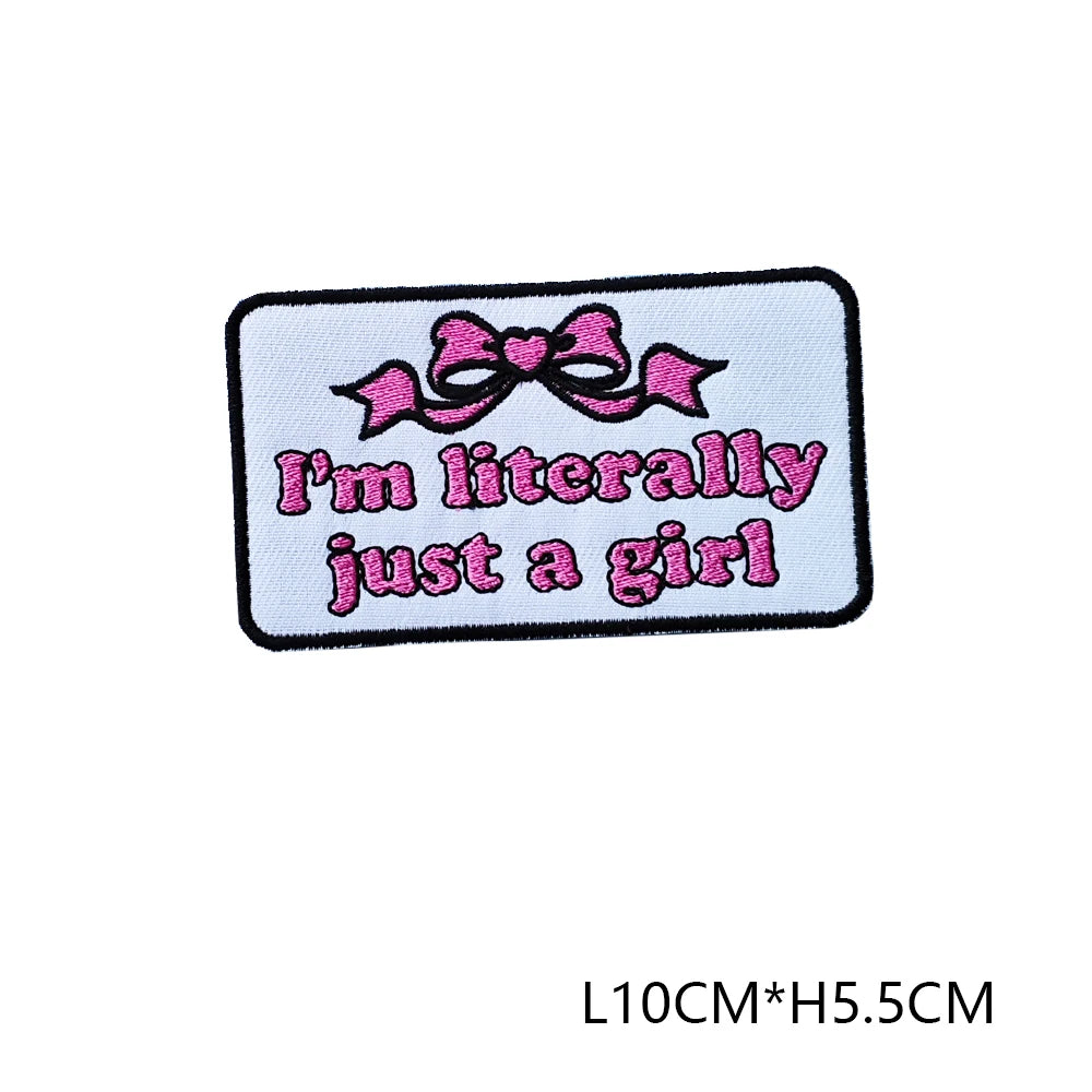 Valentine's Day Emblem Clothing Accessories Badge Sticker Embroidered Embroidery Sticker Iron-on Patches