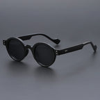 A classic round frame trendy and fashionable glasses, unisex, suitable for parties, gifts, all seasons