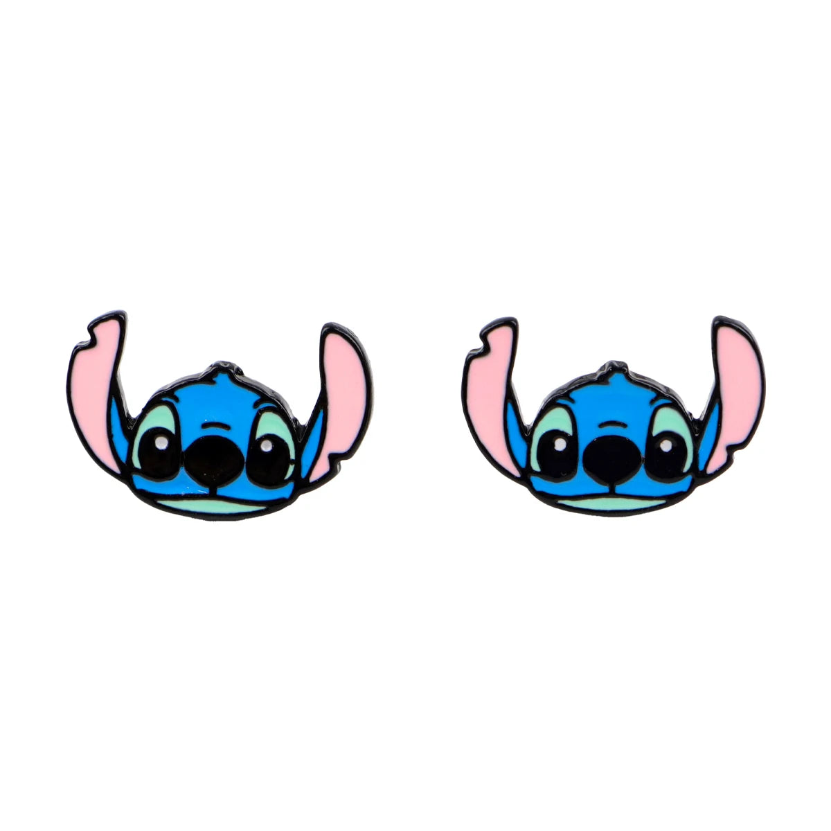 Cute Stitch Stud Earrings for Women Piercing Women's Stainless Steel Jewelry Fashion Accessories Gift for Girl