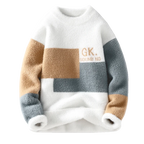 Sweaters men 2025 Winter Letter pattern thick sweater men Student youth sweaters autumn Men's wool pullovers full size S-3XL