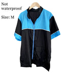 name-branded clothes Pet Grooming Work Clothes Breathable Pet Shop Uniforms Blue Pet Groomer Short Sleeve Top Non Stick Hair Smock Anti Hair Trousers