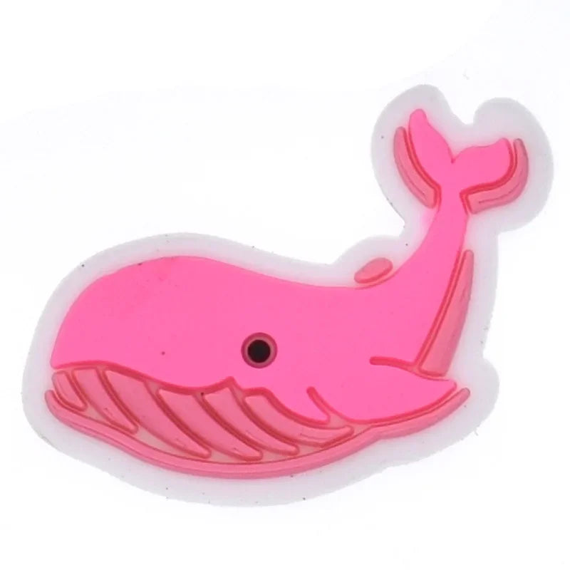 Pink Suitcase Shoe Charms for Crocs Accessories Sandals Men Clogs Pins Women Badges Girls Jeans Kids Decorations Buckle Shoes