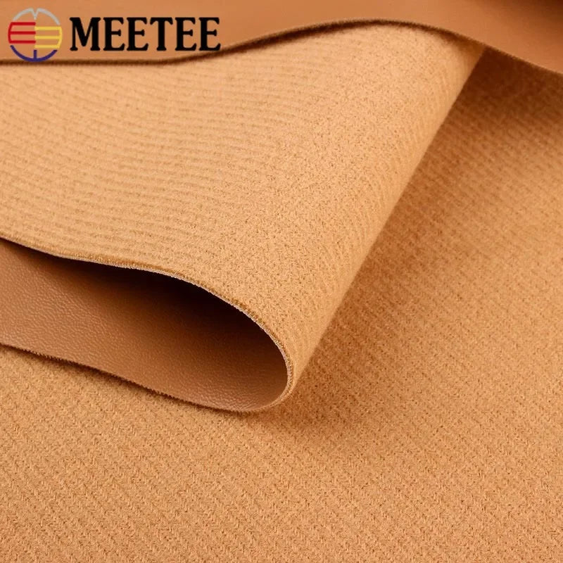 100*137cm 0.7mm Leather PU Fabric Wear-resistant Artificial Leathers Material for Sewing Bag Luggage Sofa Car Handmade Material