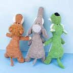 Plush Cartoon Puppy Dog Toys Pet Chew Squeak Toys for Small Dogs Teeth Grinding Soothing Environmentally Friendly Safe Pet Toys