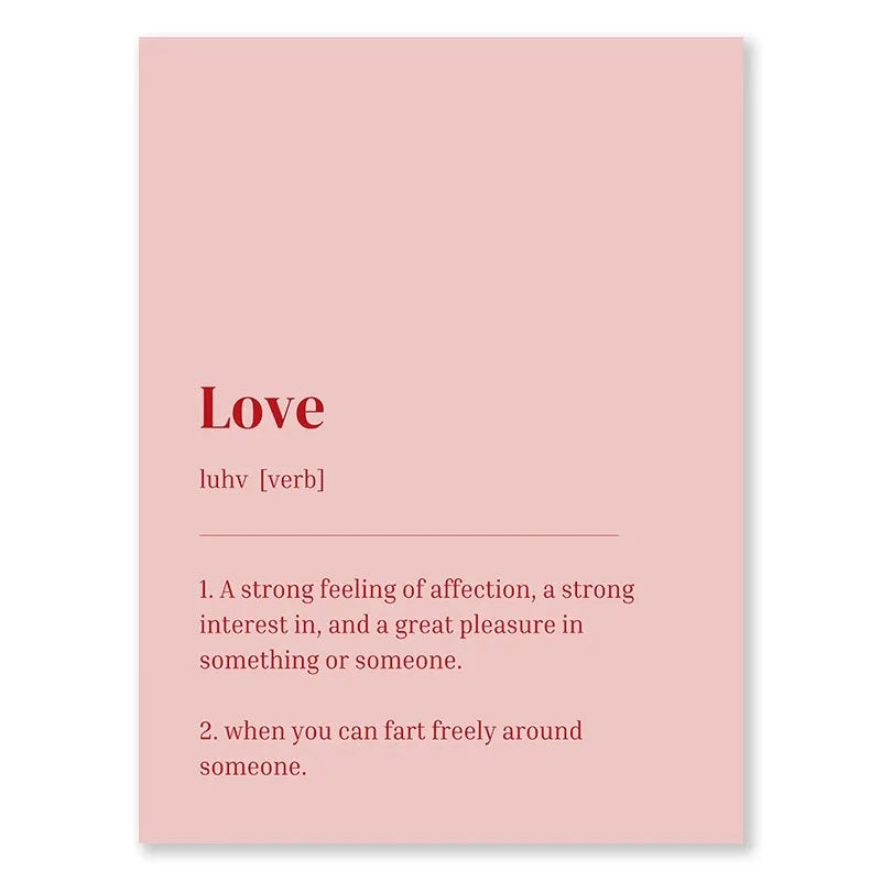 Valentine's Day Queue Gallery Printable Poster Vintage Romantic Wall Art Cute Pink Heart Canvas Painting Home Bedroom Decoration