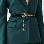 Chain belt fashion personality multi-layer combination belt women's new summer dress decorative belt