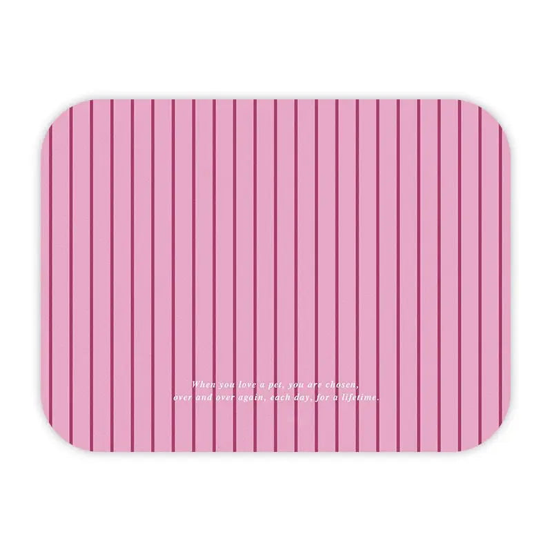 Pet Ins Fresh Pet Diatom Mud Meal Mat Cat Eating Mats Cat Dog Universal Anti Slip Water Absorbing Leak Proof Floor Mats Cats