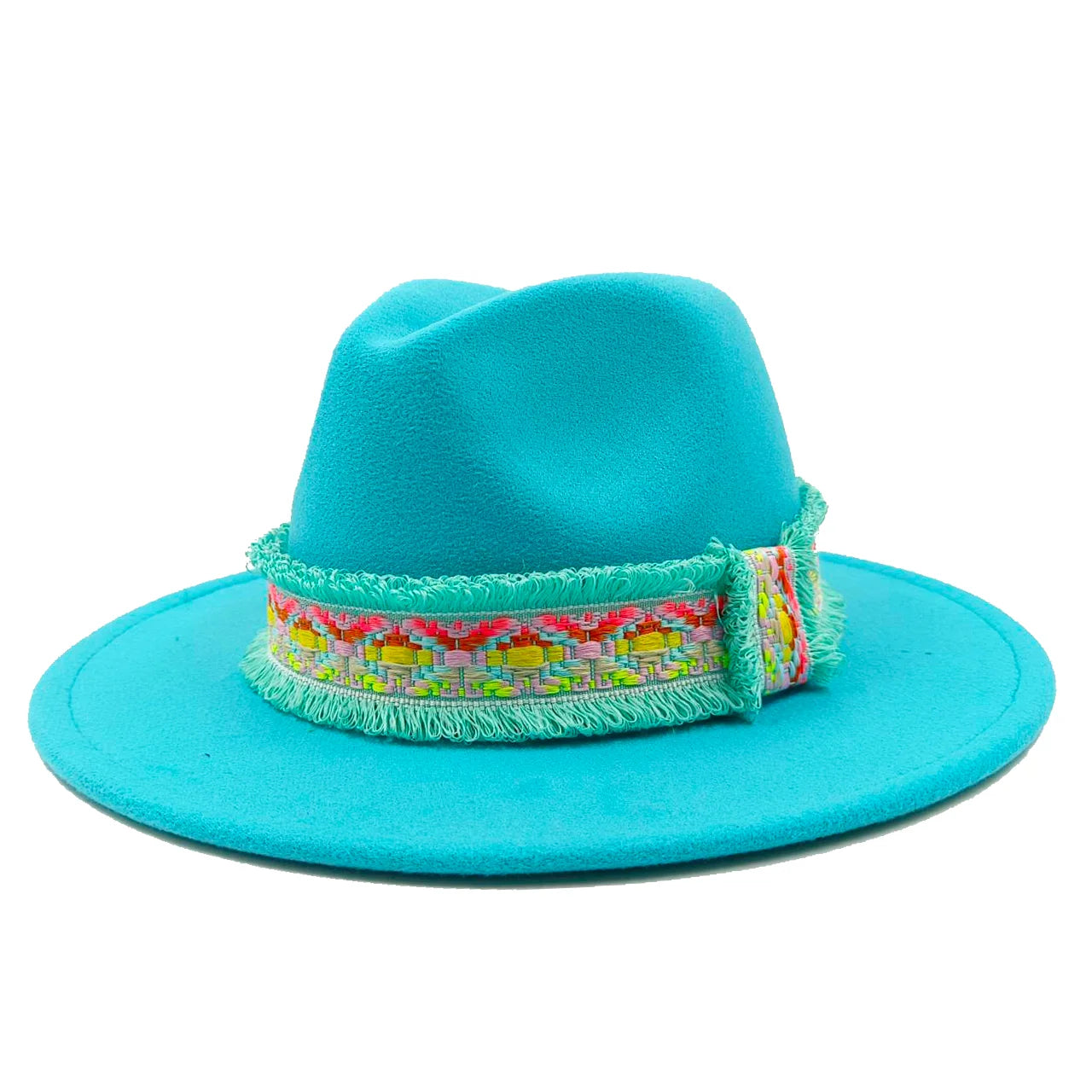 Fedoras 9.5cm Hat Bow Ribbon Feather Accessories Autumn and Winter Men's and Women's Hats Fashion Wide brimmed hats for women