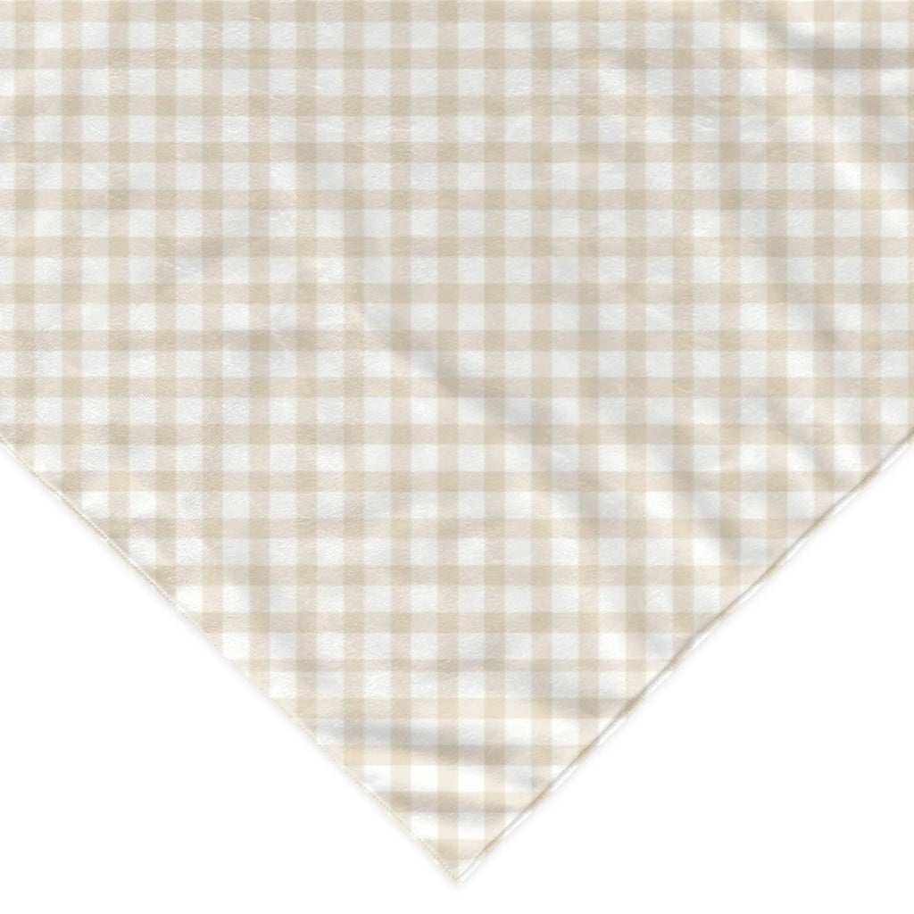 Dog Bandanas，Triangular Adjustable Multi-color Simple Plaid Pattern Printed Polyester，Pet Scarf ，Puppy Accessories Drool Bib