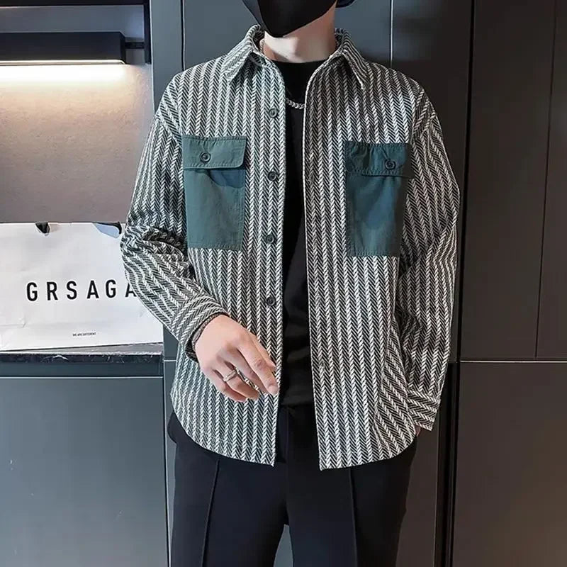 Men's Jackets High Quality Male Coats Trendy Printed Cheap Sale Clothes Offer Deals Korean Reviews Many New In Fast Delvery Cold