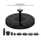 Solar Water Fountain Pool Pond Waterfall Fountain Garden Supplies Decoration Outdoor New Mini Solar Powered Fountain Bird Baths