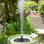 Solar Floating Fountain Floating Solar Fountain Garden Water Fountain Pool Pond Decoration Solar Panel Powered Fountain