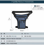 Men Drop Leg Bag Waist Bag for Men Fanny Pack Phone Purse Motorcycle Riding Shoulder Cross Body Thigh Male Hip Belt Waist Bags