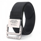 Men Belts Automatic Buckle Metal Webbing Belts for Men Canvas Nylon High Quality Strap Casual Sports Belt