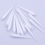 Pendants Spikes Tear Rivet Punk Studs Cone Acrylic For Earring Necklace Charms Jewelry DIY Findings 50Pcs