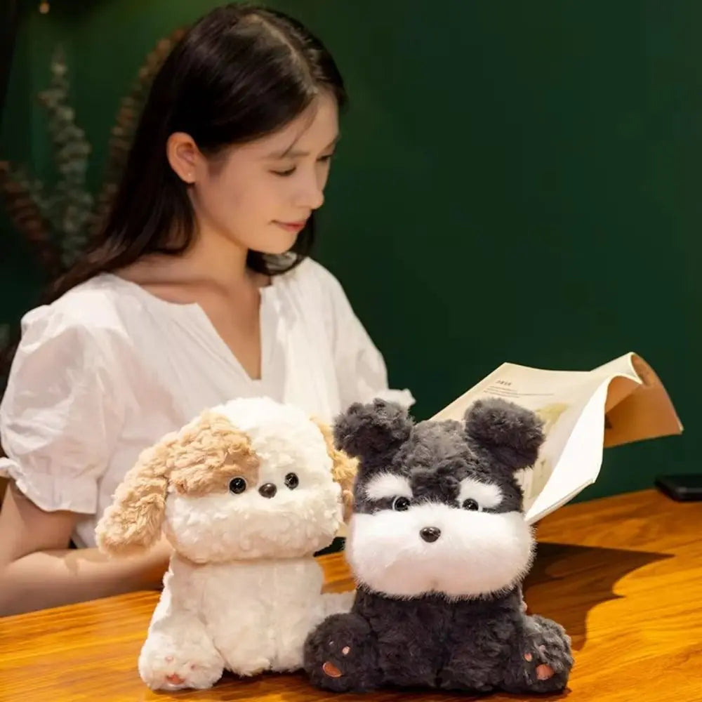 Comfort Plush Toys Pet Little Dog Plush Toy Cartoon Cute Puppy Plush Doll 22cm Soft Anima Stuffed Toy Kids Birthday Christmas