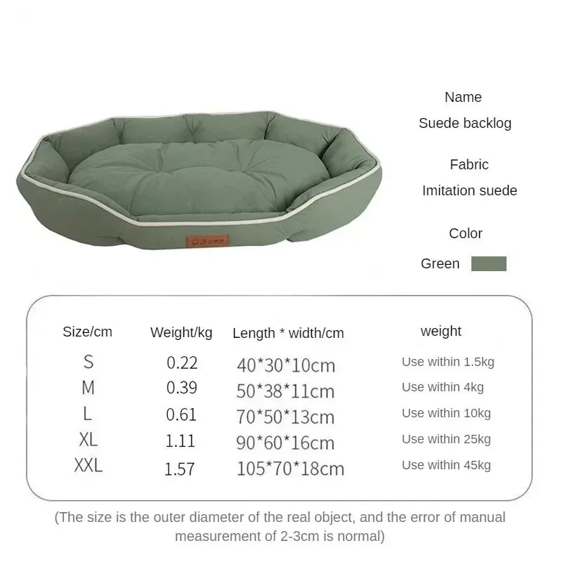 Pet Bed for Dogs Home Dog Bed Large Dog Kennel Accessories Washable Big Bedd Supplies Plush Mat Accessoires Underpad Bedding