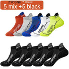10 Pairs High Quality Socks Men's Summer Man Short Socks Breathable Ankle Socks Cotton Sports Socks Black Thin Cut Run Men Socks