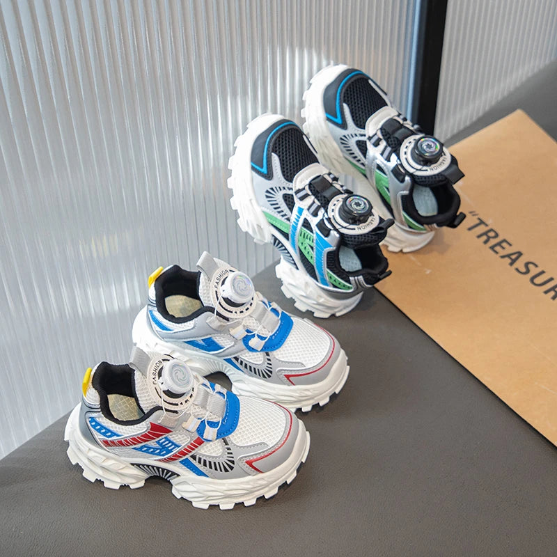 Children Shoes Children's sports shoes 2025 summer new style boys' single net light soled running shoes girls' casual kids shoes