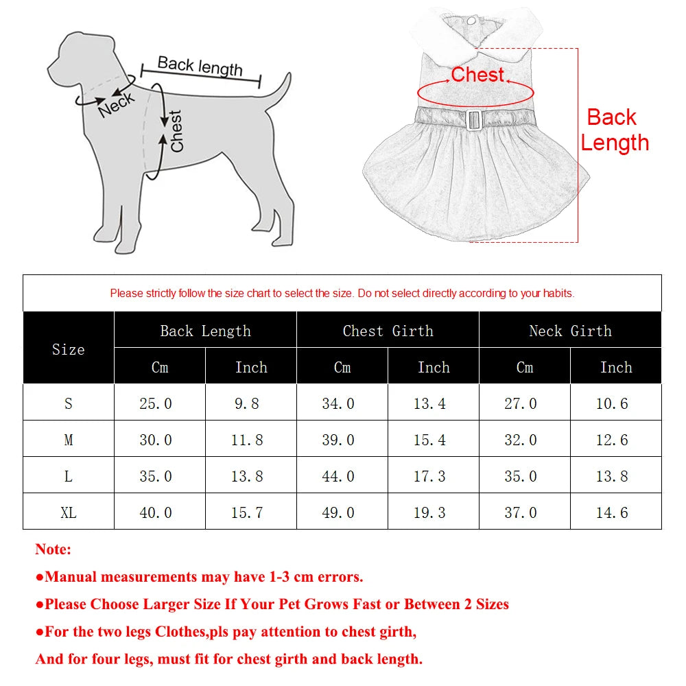 Pet Dog Dresses Pet Dresses for Small Dogs Cat Christmas Party Red Princess Skirt Puppy Xmas Dress Chihuahua Yorkies Pug Poodle Costume
