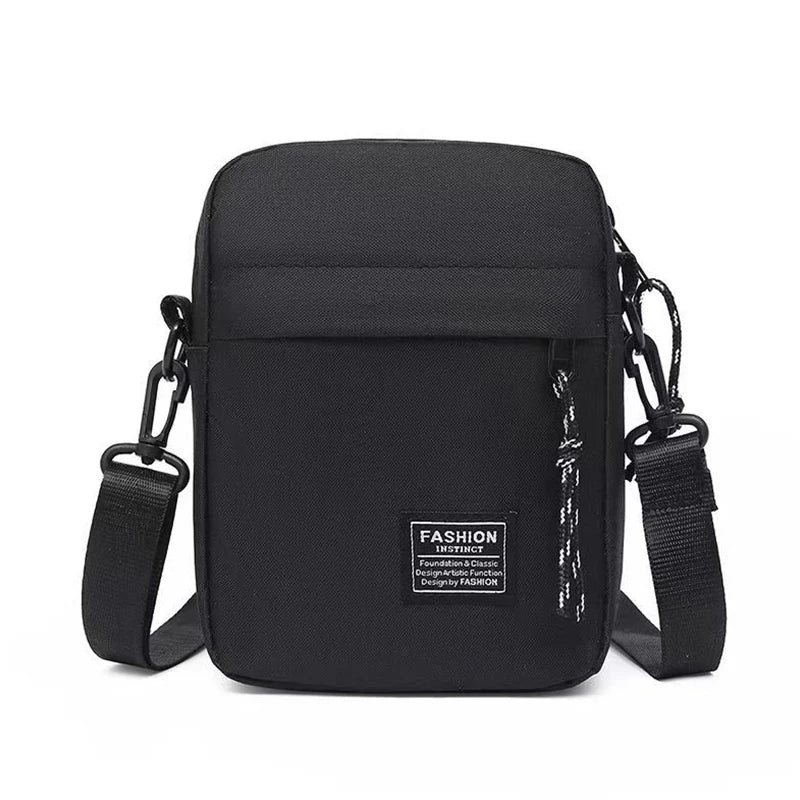 Men's Bags Have One Shoulder or Cross Body Designs Suitable for Daily Use During School Days Made of Nylon Material.