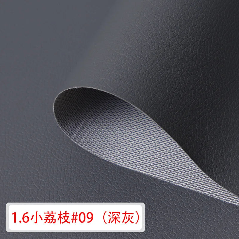 Artificial Leather For DIY Bag Material Fabric , Faux Leather Nice PU Leather 50*160cm Upholstery Furniture Fabric 0.65mm