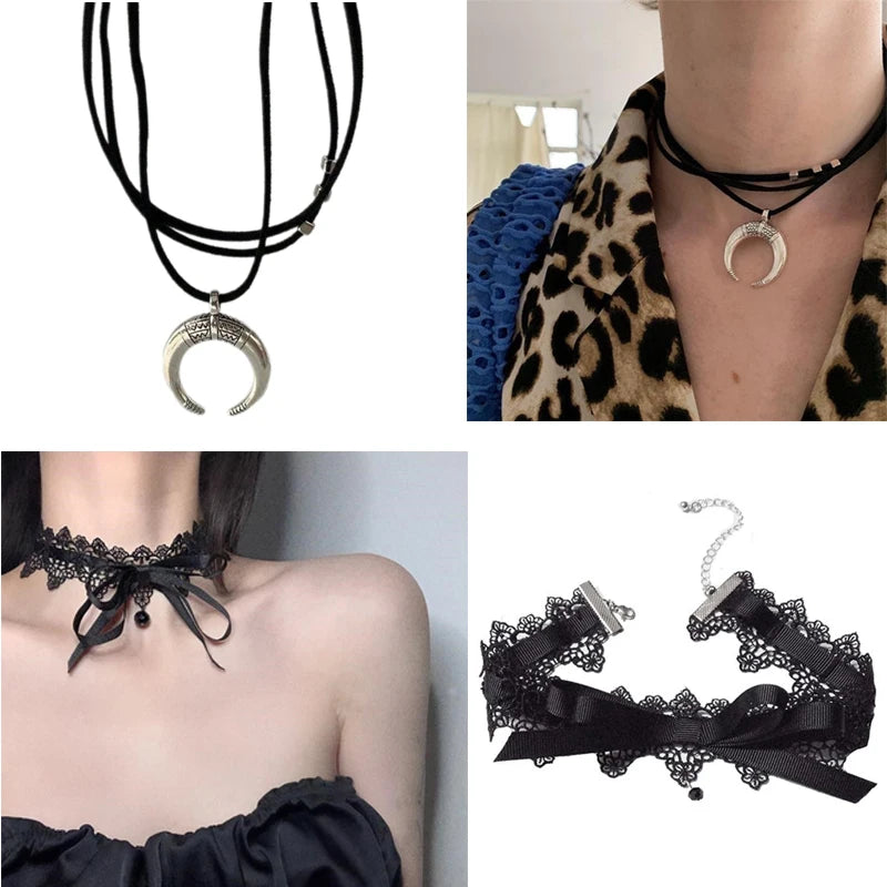 Adjustable Clavicle Chain Choker Necklace Jewelry Gift for Women Girls