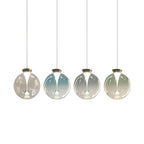 Designer Nordic Modern Minimalist Bedroom Headboard Creative Raindrop Restaurant Bar Glass Globe Aisle Balcony Chandelier