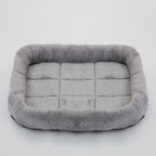 Pet Bed Soft Plush Square Kennel Cat Large Medium Small Dogs Bed Cushion Pet Accessories Cat Dog Sleep Pad House