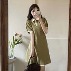 Women's Dresses Black Female Dress Midi Loose Short Sleeve New Features of Clothes in Sensual Sexy Casual Youth Elastic Curvy